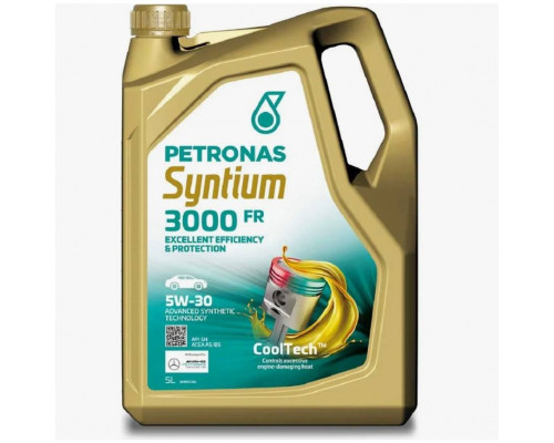 Масло моторное синтетическое Petronas Syntium 3000 FR 5W-30 (5л)