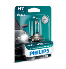 Лампа H7 12972 XV+ 12V 55W PX26D +130% X-treme Vision PHILIPS B1