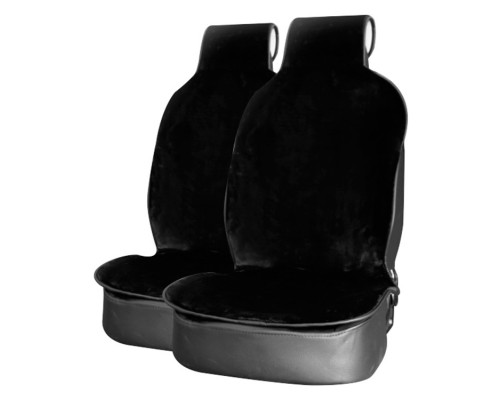 Накидки PSV искусственный мех Mutton 145x55 (черный) 2шт