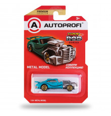 Машинка коллекционная 1:64, Серия HOT ROD, ROD-001 тиффани