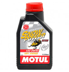 Масло MOTUL SNOW для 4-х тактных двигателей, 1л.