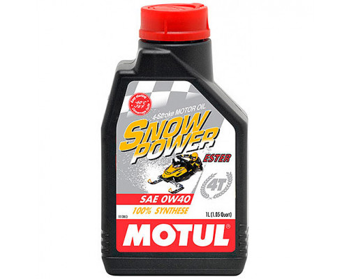 Масло MOTUL SNOW для 4-х тактных двигателей, 1л.