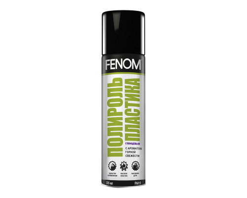 Полироль панели глянцевый (горная свежесть) FENOM