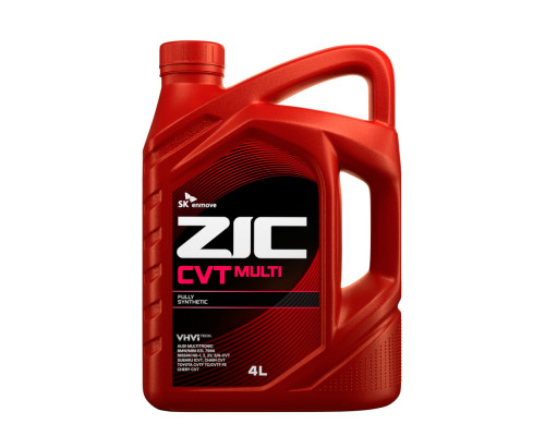 Масло трансмиссионное синтетическое ZIC CVT Multi (4л) (162631)