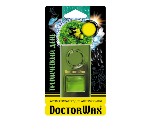 Ароматизатор воздуха на дефлектор обдува DoctorWax. Тропический день